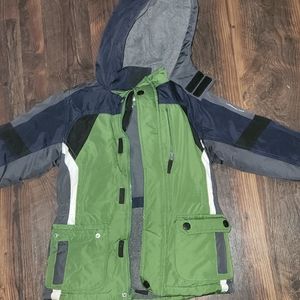 Kids Carter's Green and Blue coat 5/6T Boys